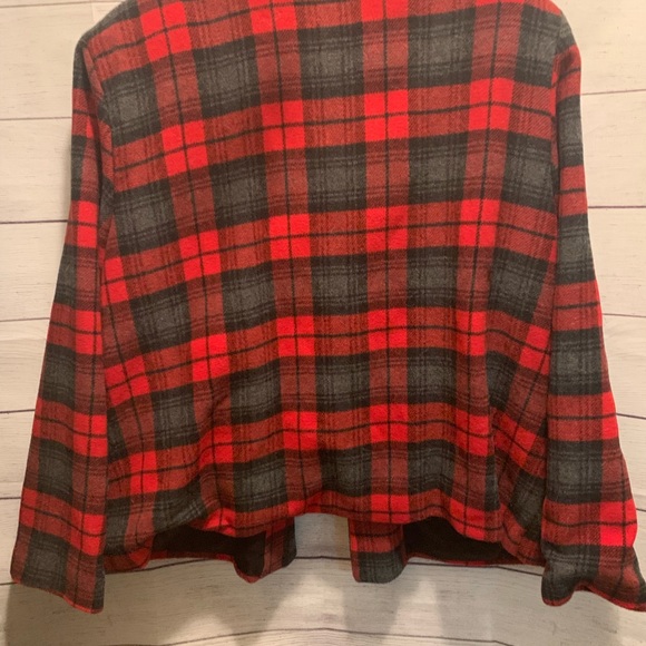 Black and red plaid Bedford fair lifestyles laser plus size - Picture 2 of 7